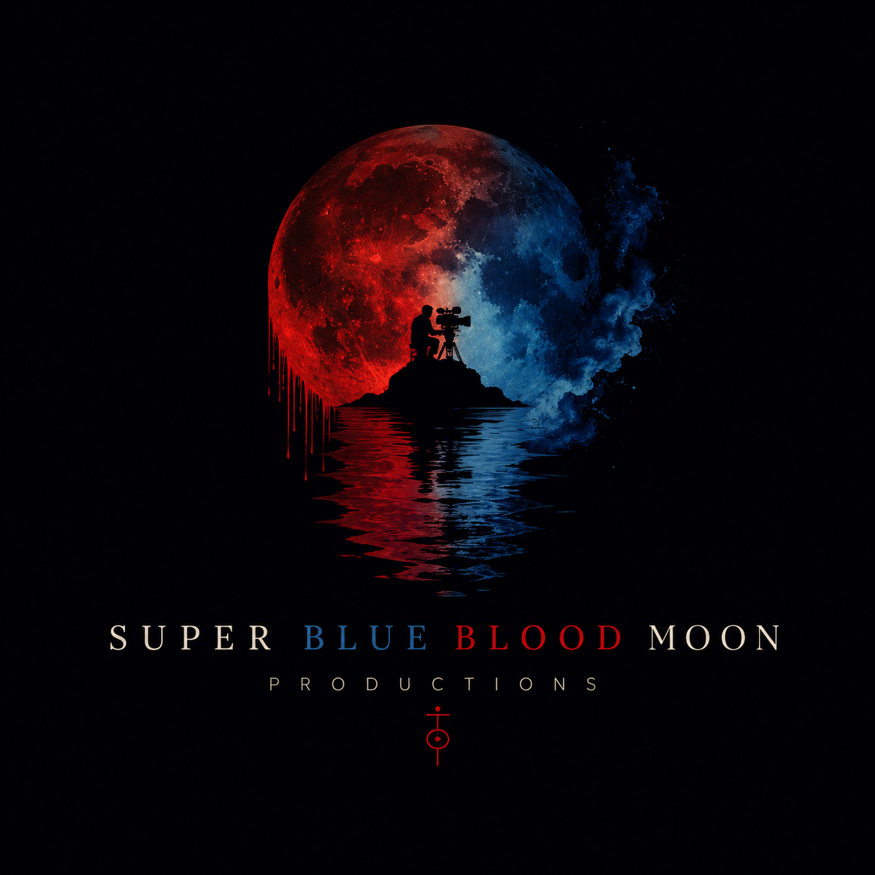 Super Blue Blood Moon Productions logo